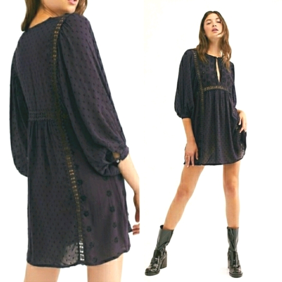 Free People | Embroidered Tunic Dress - Picture 15 of 15